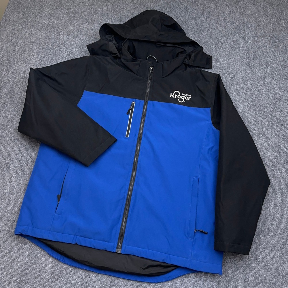 Cintas Apex Expedition Parka Men's XL Hooded Kroger Delivery Employee Jacket